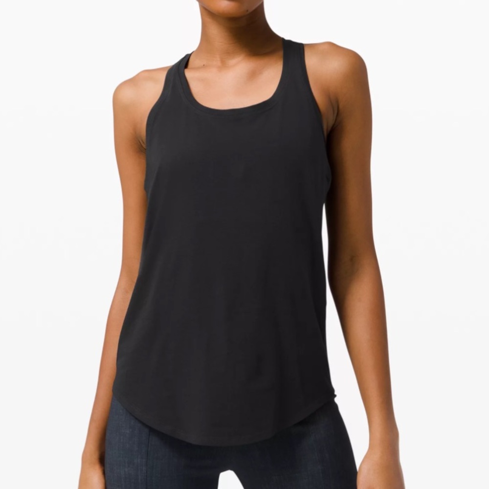 LULULEMON Love Tank Top Pleasted Size 8